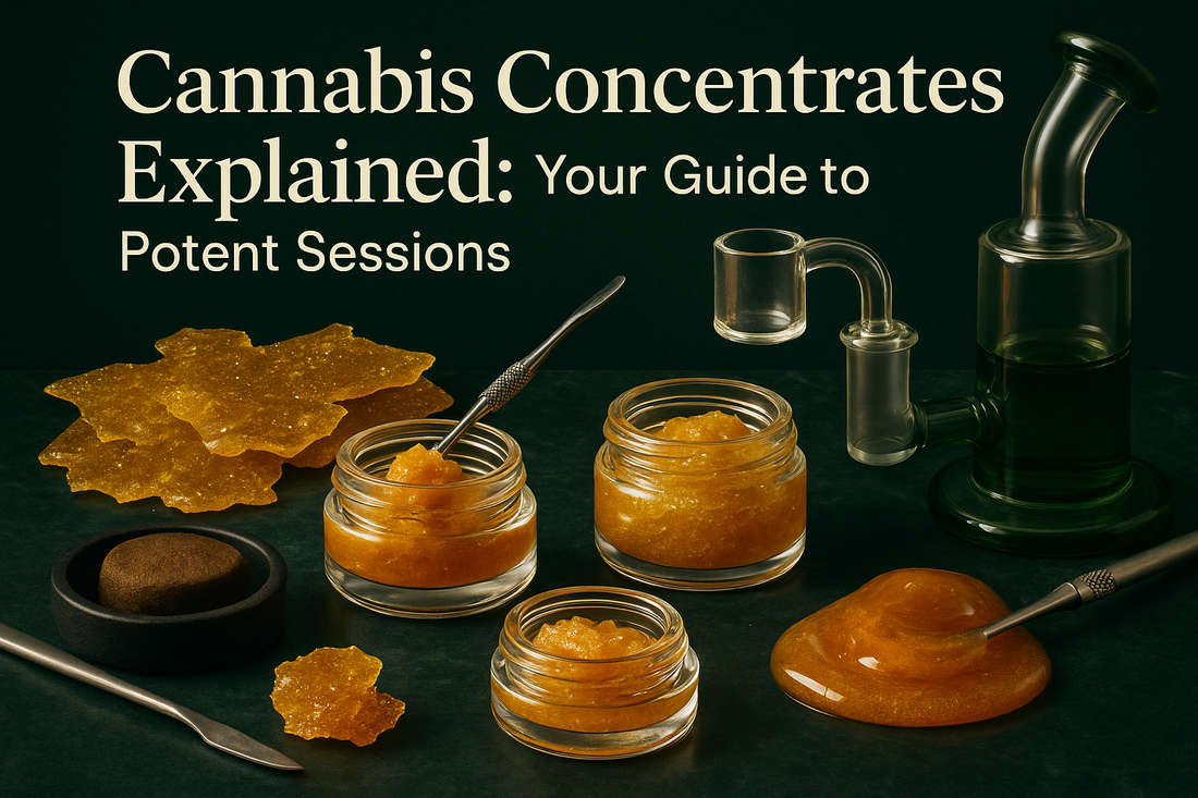 Cannabis Concentrates Explained: Your Guide to Potent Sessions
