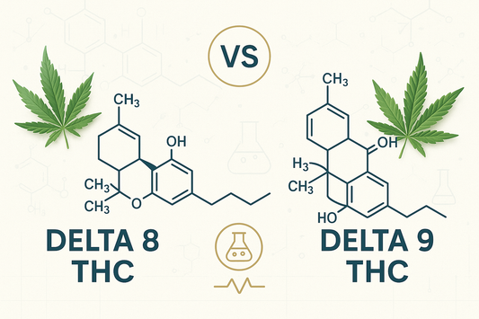 Delta 8 THC vs Delta 9 THC, What's the difference?
