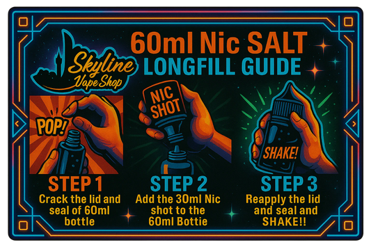 Misfits Strawberry Lychee 60ml Longfill Nic Salt Combo