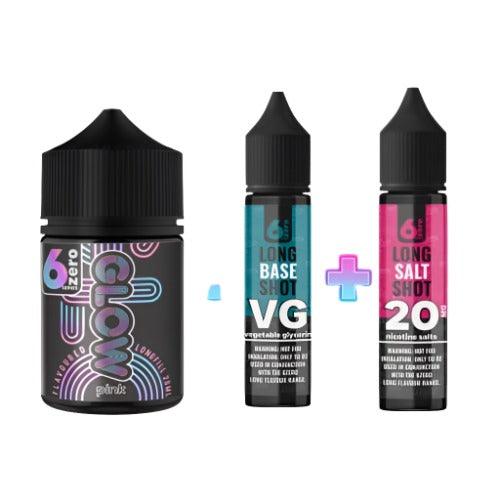 6Zero Glow Pink Longfill Nic Salt/MTL Combo | Glow | Skyline Smoke Company | South Africa