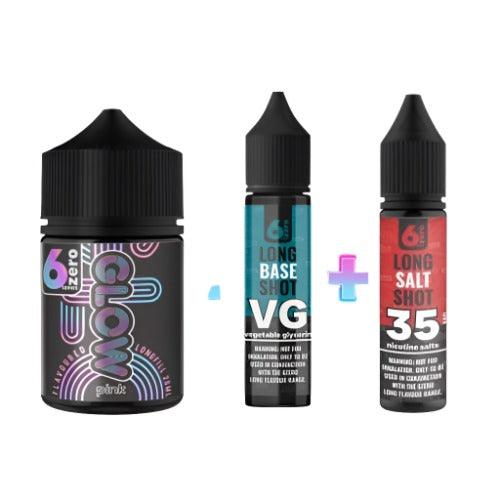 6Zero Glow Pink Longfill Nic Salt/MTL Combo | Glow | Skyline Smoke Company | South Africa