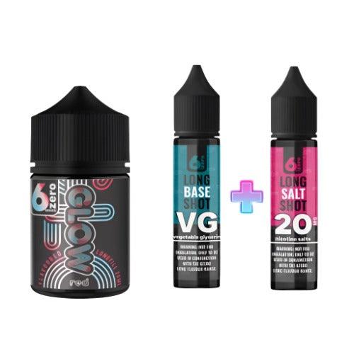 6Zero Glow Red Longfill Nic Salt/MTL Combo | Glow | Skyline Smoke Company | South Africa