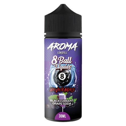 8 Ball beverages Blackcurrant Grape Soda Longfill Aroma | 8 Ball | Skyline Smoke Company | South Africa