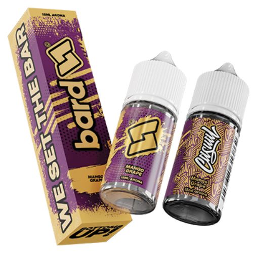 Bard Mango Grape Longfill Nic Salt MTL e-liquid bottle with tropical mango grape flavor profile.