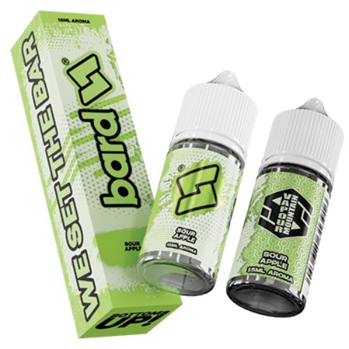 Bard Sour Apple Longfill Nic Salt/MTL E-Liquid 30ml bottle with multiple nic strengths