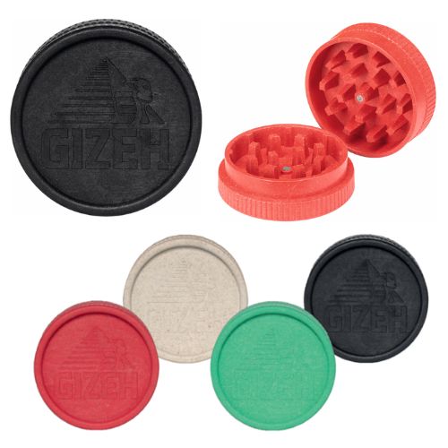 GIZEH Hemp Plastic Grinder 55mm | Skyline Smoke Shop | South Africa