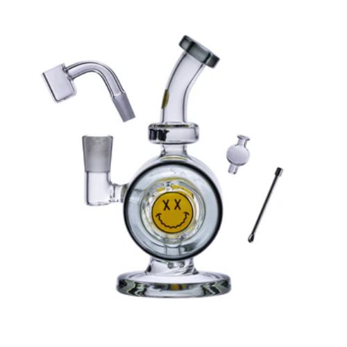 Goodie Glass Spin Cycle Dab Rig 4-Piece Kit | Skyline Smoke Shop