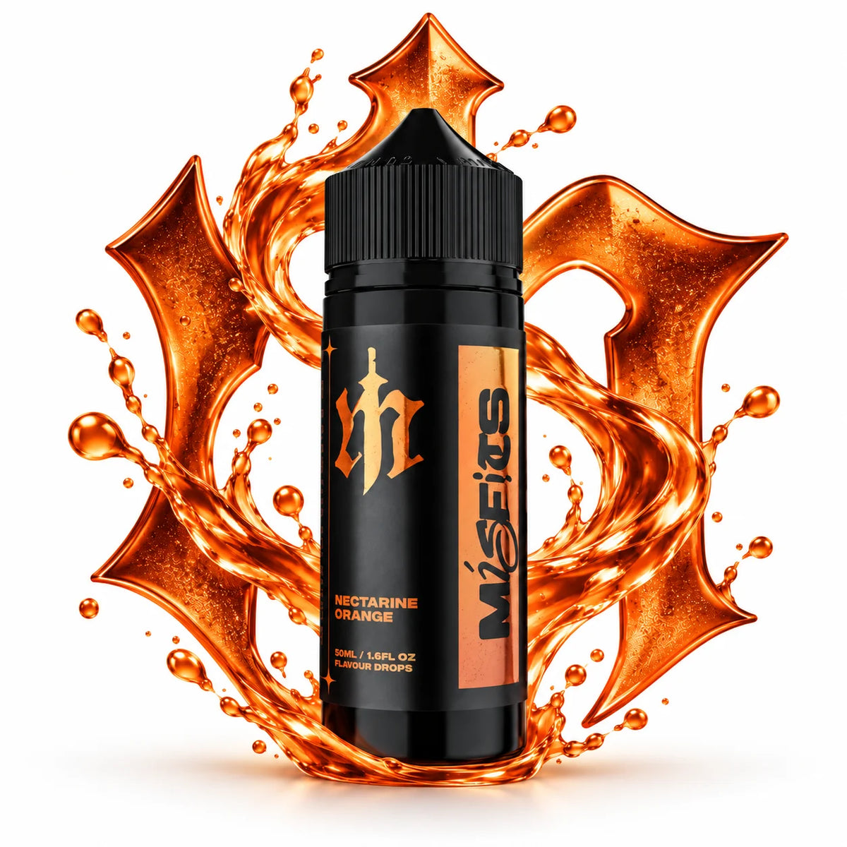 Misfits Nectarine Orange 120ml longfill aroma bottle