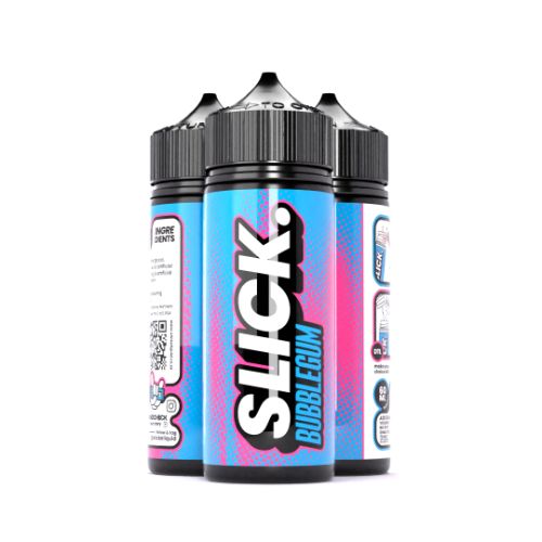NCV Slick Bubblegum Longfill e-liquid bottle - 120ml DIY vape juice concentrate with nostalgic bubblegum flavor