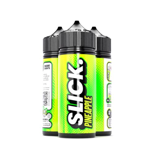 NCV Slick Pineapple Longfill e-liquid bottle - 120ml DIY vape juice concentrate with tropical pineapple flavor