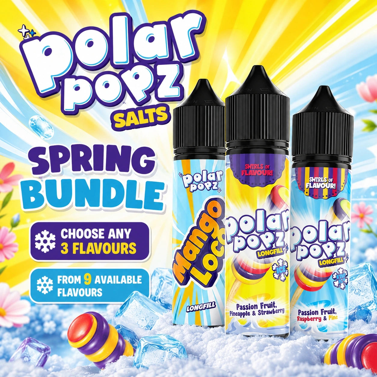 Polar Popz Salts Spring Bundle