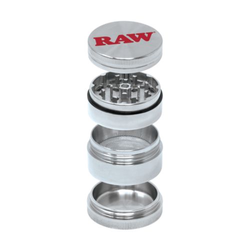 RAW Stainless Steel Grinders | Skyline Smoke Shop