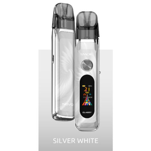 SMOK Novo Classy Pod Kit | Compact Vape Device | Nic Salts | Silver White