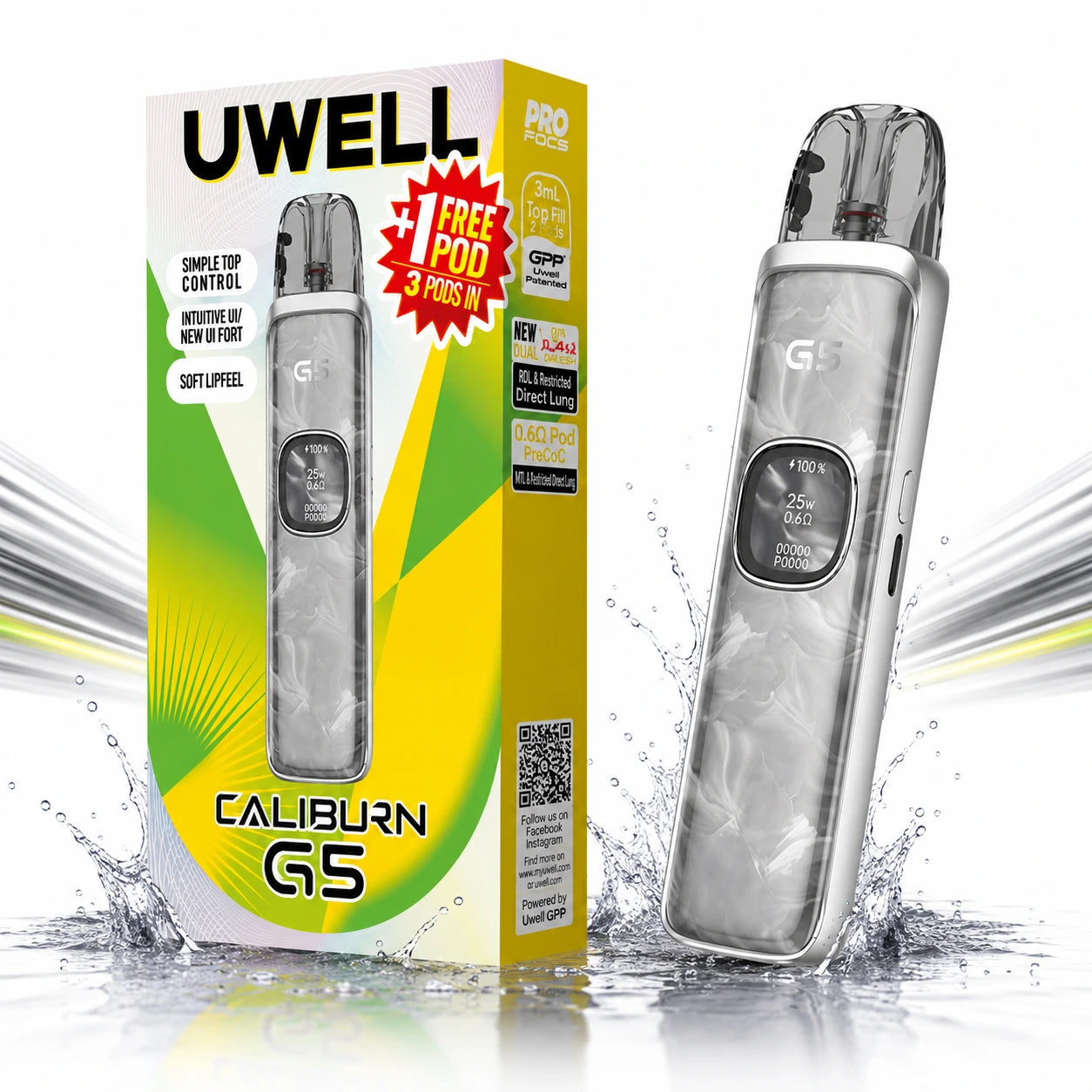 Uwell Caliburn G5 Pod Kit