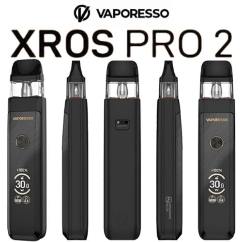 Vaporesso XROS Pro 2 Pod Kit | Skyline Vape Shop - Glittering Black