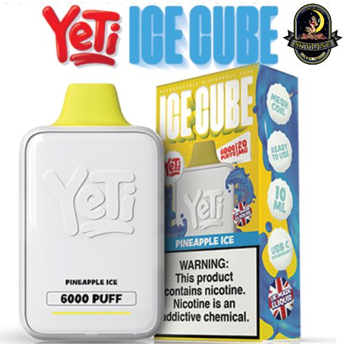 Yeti Ice Cube Pineapple Ice 20mg Disposable Vape