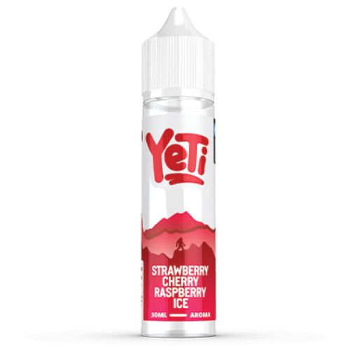 Yeti Summit Series Strawberry Cherry Raspberry Ice 60ml Longfill Nic Salt | Yeti E-Liquids | Skyline Vape Shop