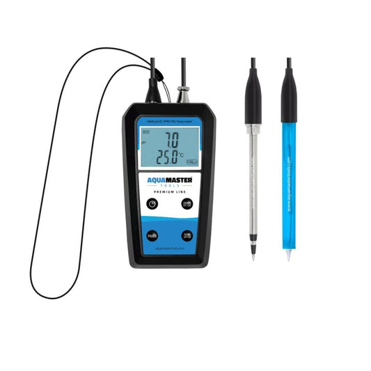 AquaMaster Tools H600 Pro Handheld pH, EC, PPM, TDS and Temp Substrate Meter | AquaMaster Tools | Skyline Smoke Company | South Africa