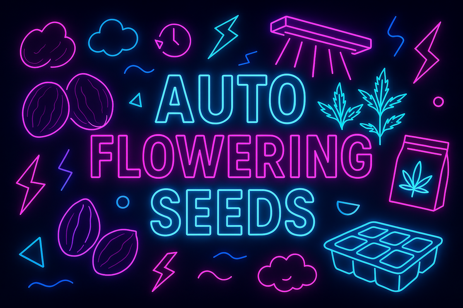 Auto Flowering Seeds Banner