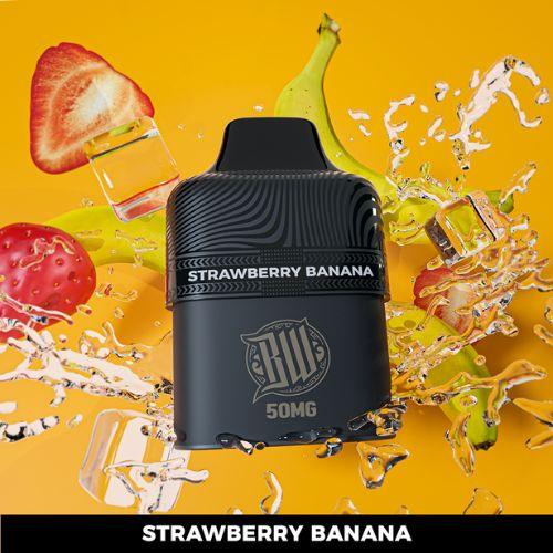 Bewolk Bar Strawberry Banana Disposable Pod | Bewolk Industries | Skyline Smoke Company | South Africa