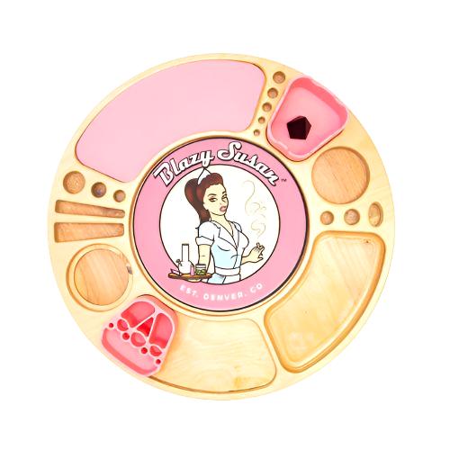 Birch Blazy Susan Spinning Rolling Tray | Blazy Susan | Skyline Smoke Company | South Africa