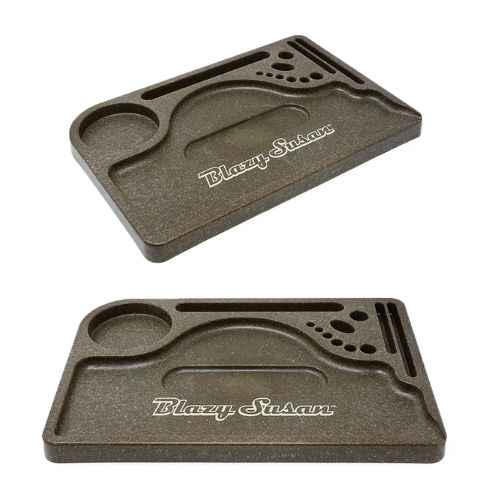 Blazy Susan Hemp Plastic Rolling Trays. | Blazy Susan | Skyline Smoke Company | South Africa