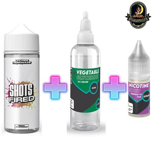 GBOM Shots Fired Lychee Lemonade Longfill Aroma | GBOM | Skyline Smoke Company | South Africa