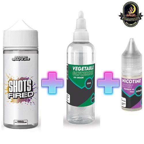 GBOM Shots Fired Mango Grape Ice Longfill Aroma | GBOM | Skyline Smoke Company | South Africa