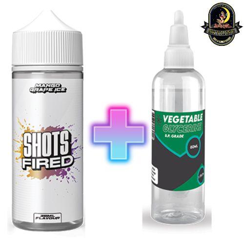 GBOM Shots Fired Mango Grape Ice Longfill Aroma | GBOM | Skyline Smoke Company | South Africa