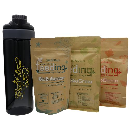 Green House Powder Feeding Bio Organic Nutrient Starter Kit | Green House Feeding | Skyline Smoke Company | South Africa