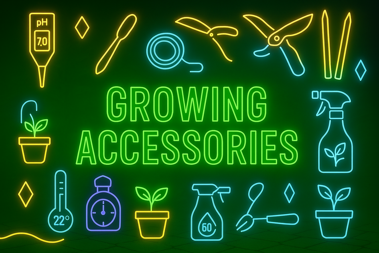 Growing Accessories Banner