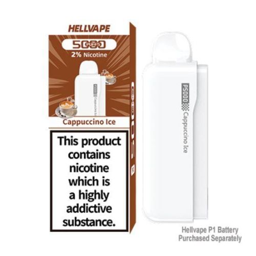 Hellvape Cappuccino Ice 5000 puff Disposable Pod | Hellvape | Skyline Smoke Company | South Africa