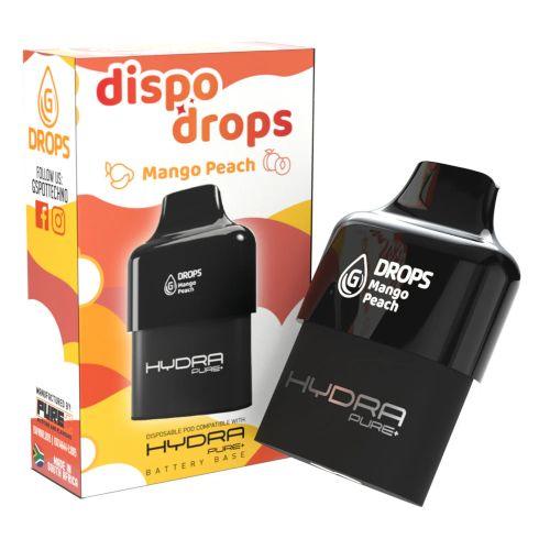 HYDRA HeD Mango Peach 6000 puffs by GDROPS | HYDRA | Skyline Smoke Company | South Africa