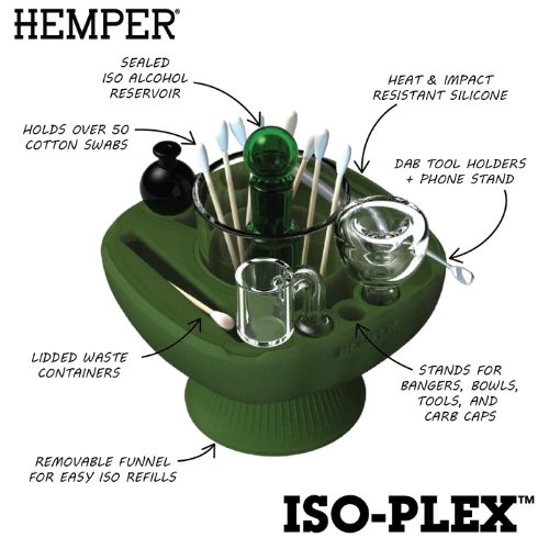 Isoplex Iso Cleaning & Concentrate Tool Station | Hemper USA | Skyline Smoke Company | South Africa