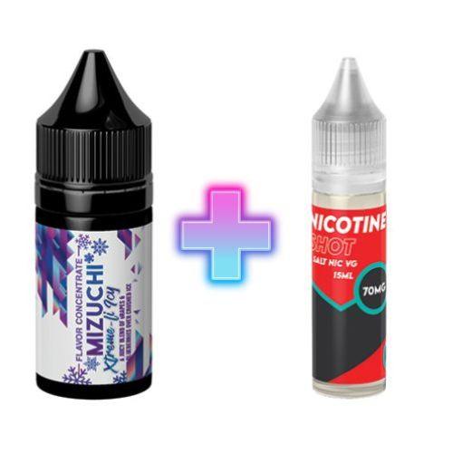 Majestic Vapor Mizuchi Xtreme-Li Icy Longfill Nic Salt Combo | Majestic Vapor | Skyline Smoke Company | South Africa