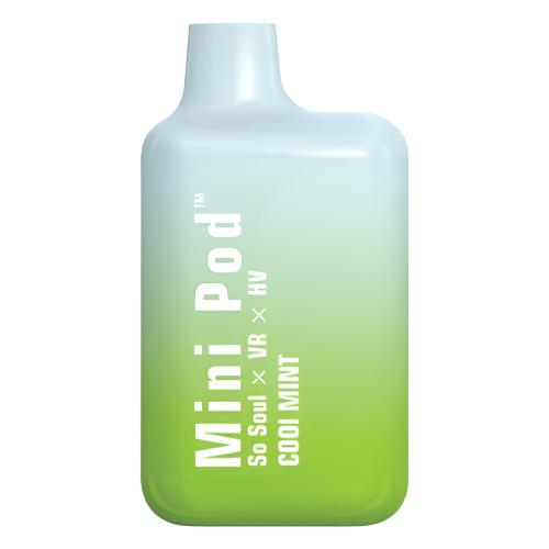 Mini Pod 1000 Puff Cool Mint Disposable Vape | So Soul | Skyline Smoke Company | South Africa