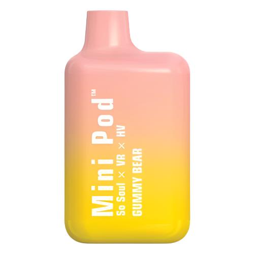 Mini Pod 1000 Puff Gummy Bear 5% Disposable Vape | So Soul | Skyline Smoke Company | South Africa