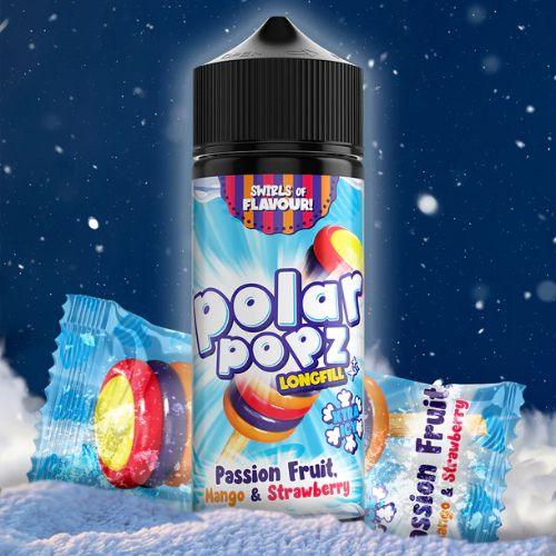 Polar Popz XTRA Passion Fruit Mango & Strawberry Longfill | TVF | Skyline Smoke Company | South Africa