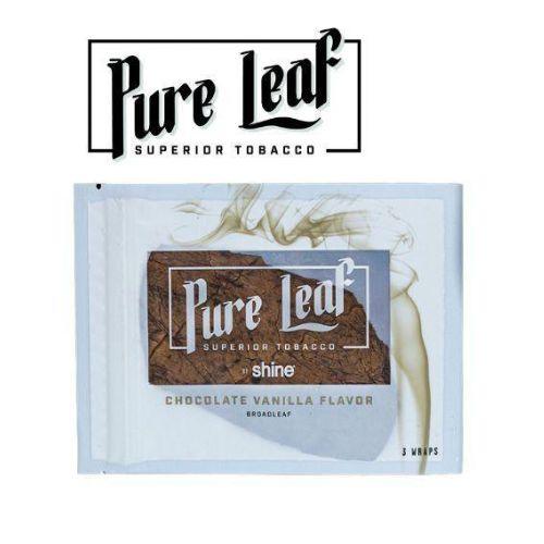 Pure Leaf Tobacco Wraps Chocolate Vanilla | Shine Rolling Papers | Skyline Smoke Company | South Africa