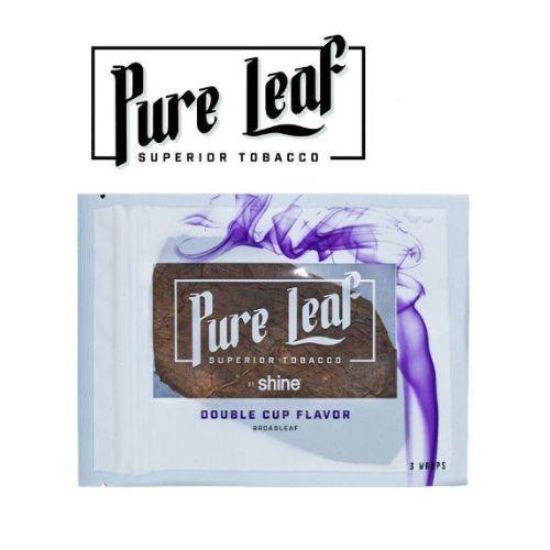 Pure Leaf Tobacco Wraps Double Cup | Shine Rolling Papers | Skyline Smoke Company | South Africa