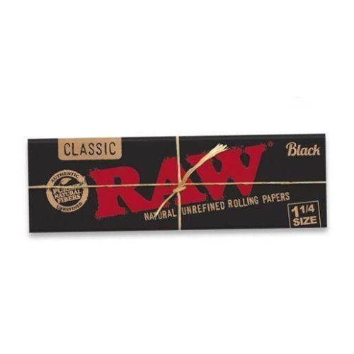 RAW Black 1¼ Size Rolling Paper | RAW | Skyline Smoke Company | South Africa