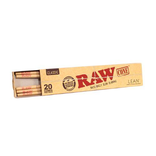 RAW Classic Lean Cones Box of 20 | RAW | Skyline Smoke Company | South Africa