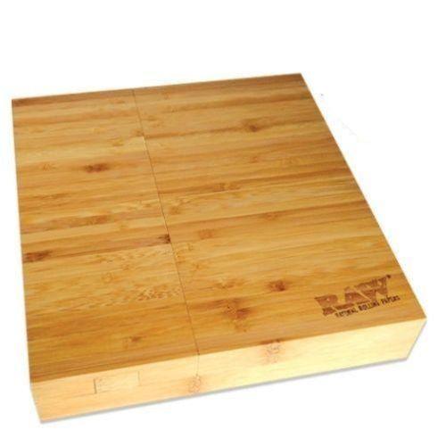 RAW Triple Flip Bamboo Rolling Tray | RAW | Skyline Smoke Company | South Africa