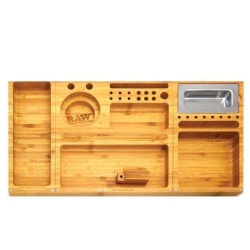 RAW Triple Flip Bamboo Rolling Tray | RAW | Skyline Smoke Company | South Africa