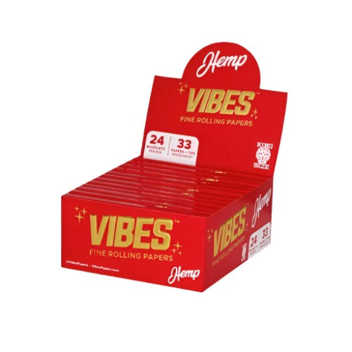 Vibes Hemp Papers Kingsize Slim With Tips | Vibes Papers | Skyline Smoke Company | South Africa