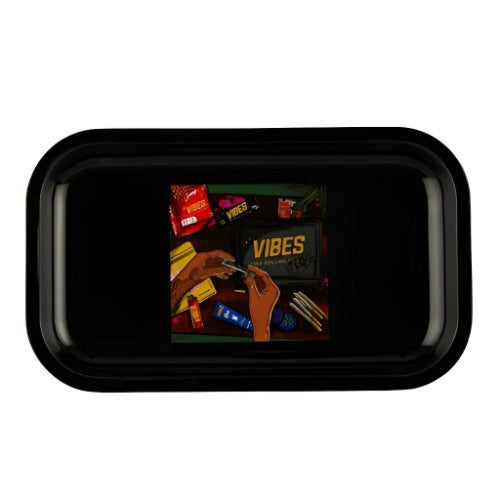 Vibes Metal Rolling Tray How We Rolling | Vibes Papers | Skyline Smoke Company | South Africa