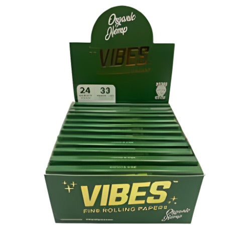 Vibes Organic Hemp King Size With Tips | Vibes Papers | Skyline Smoke Company | South Africa