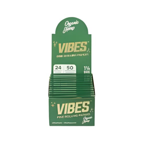 Vibes Organic Hemp Papers 1 1/4 Slim With Tips | Vibes Papers | Skyline Smoke Company | South Africa