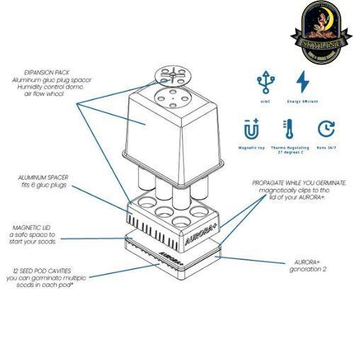 Aurora+(Gen 2) Seed Germinator | Aurora+ | Skyline Smoke Company | South Africa