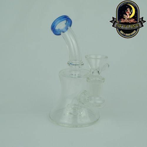 Clear Glass Dab Rig 14mm joint view